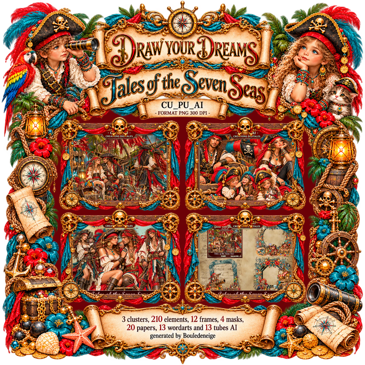 (image for) TALES OF THE SEVEN SEAS